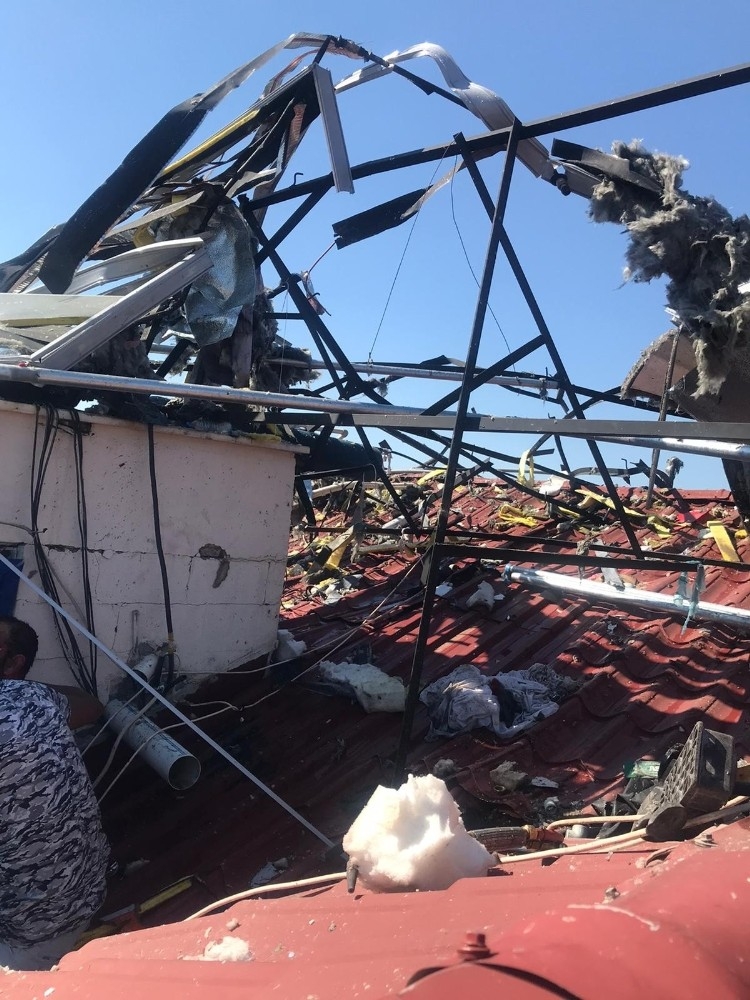 Muğla Ortaca'da Otel'de patlama: Ortalık savaş alanına döndü