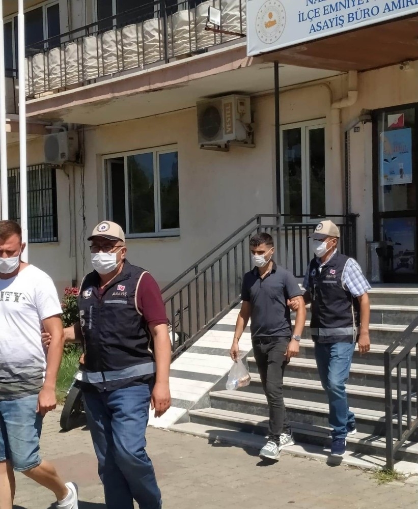Nazilli'de aranan şahıslar operasyonu: 11 gözaltı
