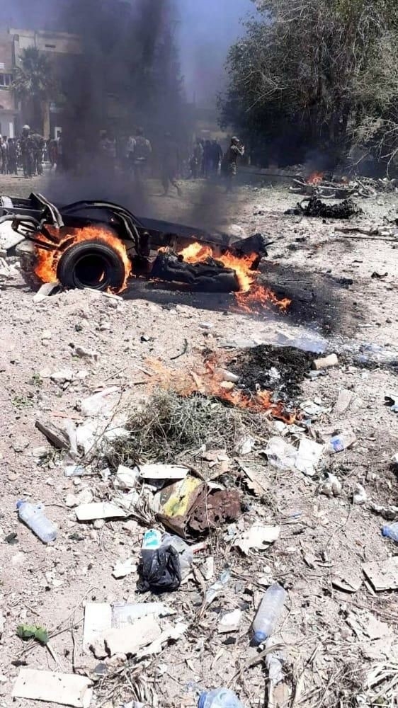 Resulayn'da bomba yüklü araçla saldırı : 4 ölü 10 yaralı
