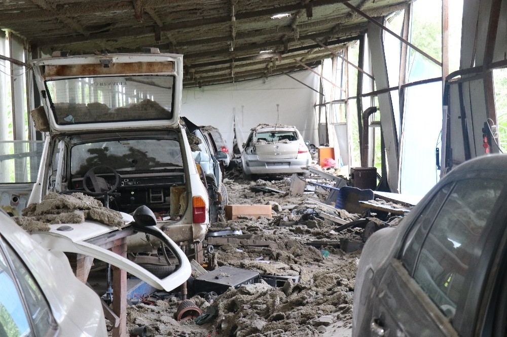 Sakarya'daki patlamada bir bardak su hayatlarını kurtardı