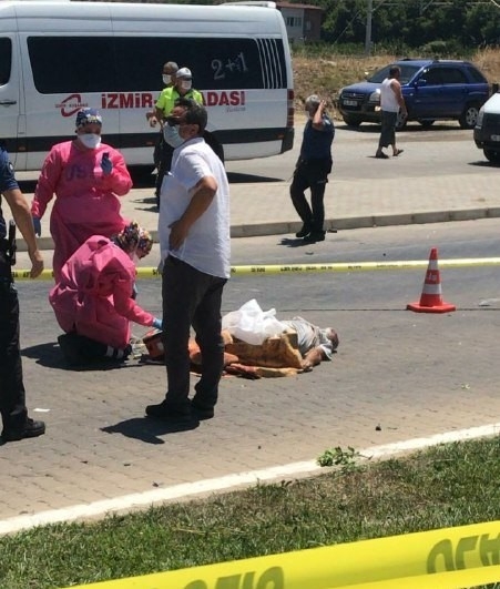 Selçuk'ta feci kaza: 1 ölü, 2 polis yaralı