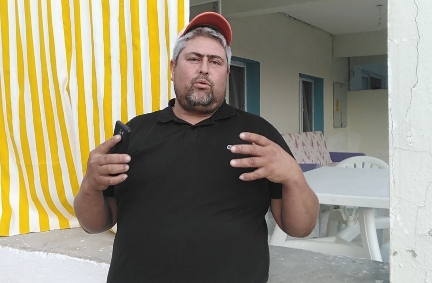 Tatil yerinde su sorununa vatandaşlardan tepki