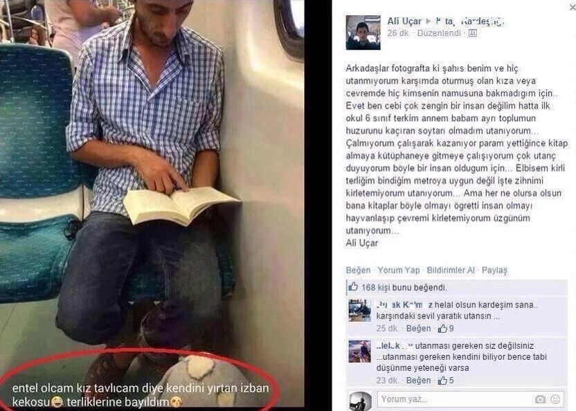 "Terlikli İZBAN kekosu" yazar oldu