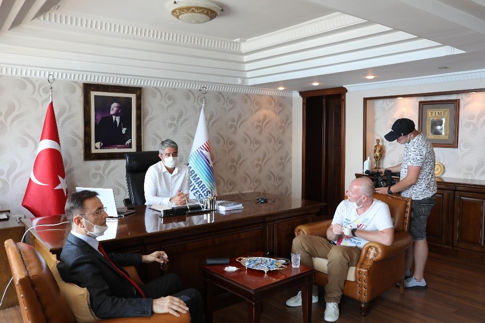 Ukraynalı gazeteciler Marmaris'e geldi