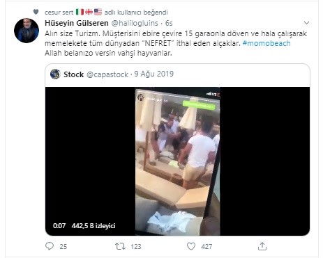 Çeşme'deki o mekanda geçen yıl da olay çıkmış