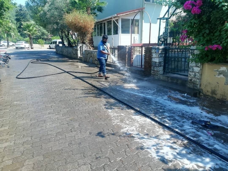 Marmaris'in bayram çöpü 1185 ton