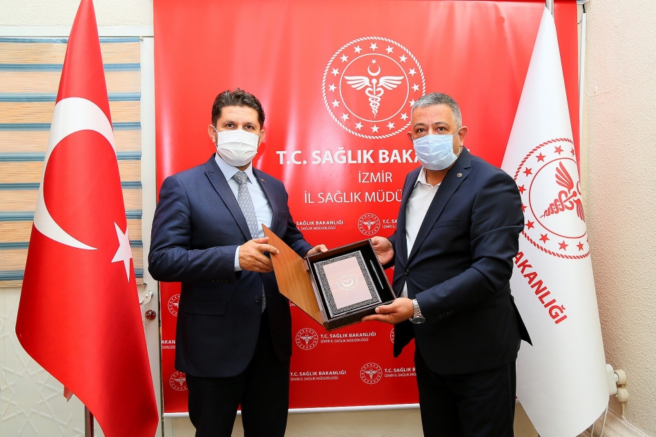 Sağlık Müdürü'ne sendikalardan teşekkür