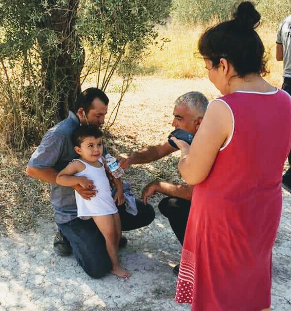 Tek başına ağlarken bulundu