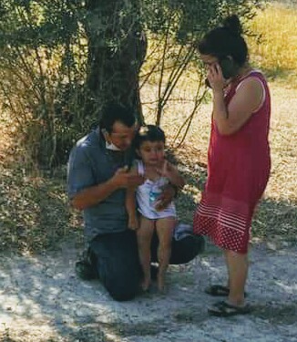 Tek başına ağlarken bulundu