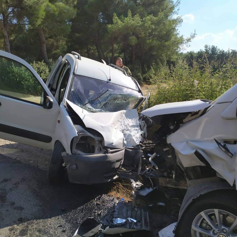 Ucuz atlatılan kazada, 7 kişi yaralandı