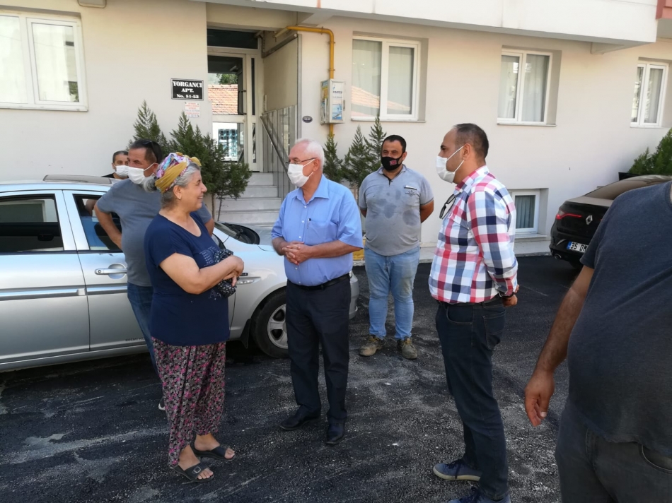 Başkan Selvitopu yol denetiminde