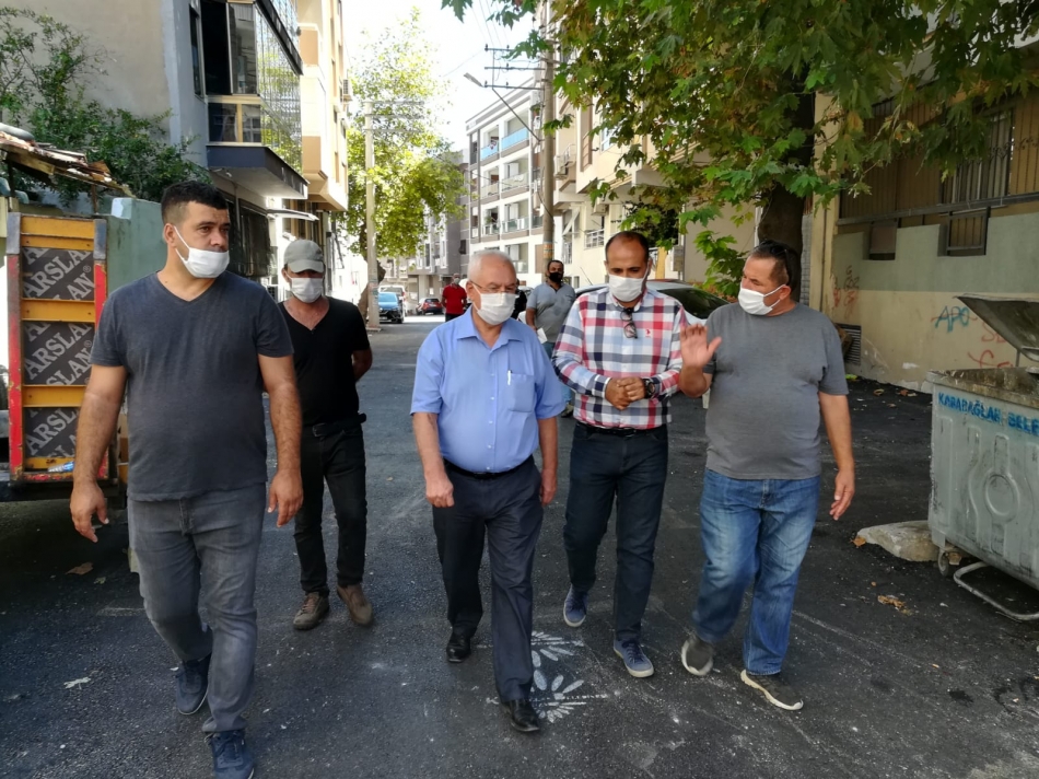 Başkan Selvitopu yol denetiminde