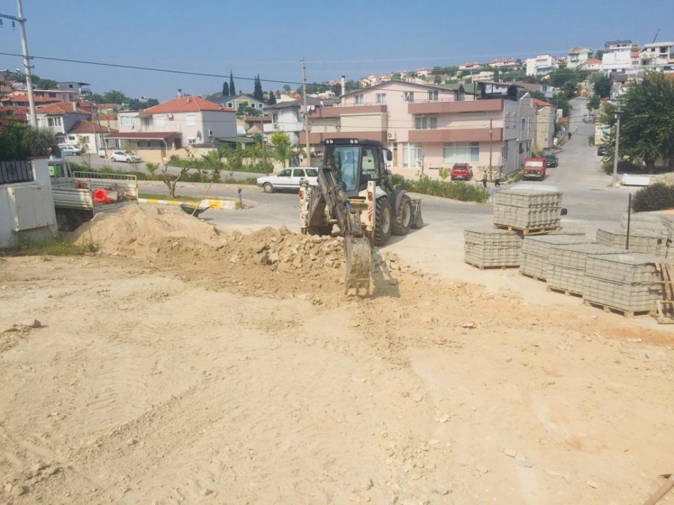 Urla’da çalışmalar hız kesmeden devam ediyor