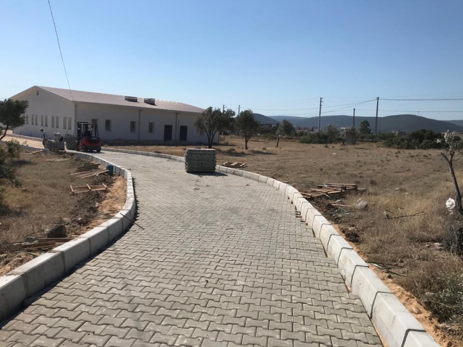 Urla’da çalışmalar hız kesmeden devam ediyor