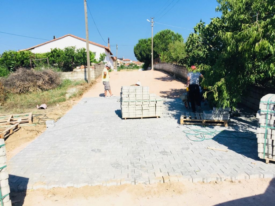 Urla’da çalışmalar hız kesmeden devam ediyor