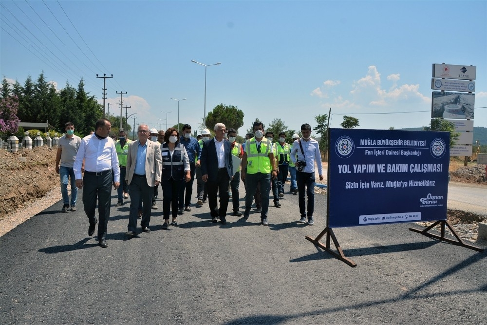 Başkan Gürün Ula'daki yatırımları inceledi