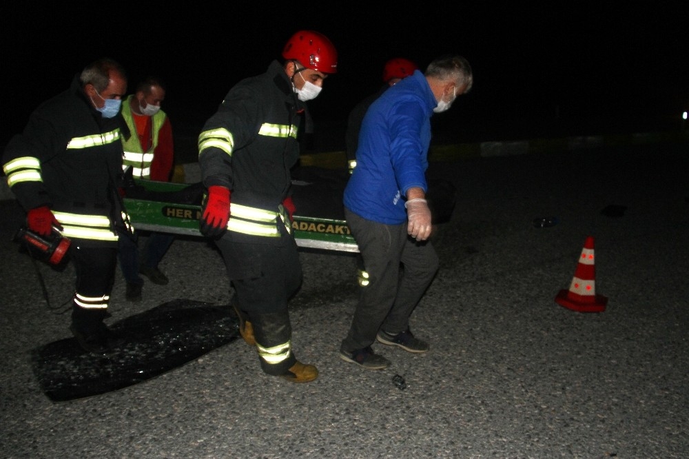 Beyşehir'de otomobil takla attı: 1 ölü, 4 yaralı