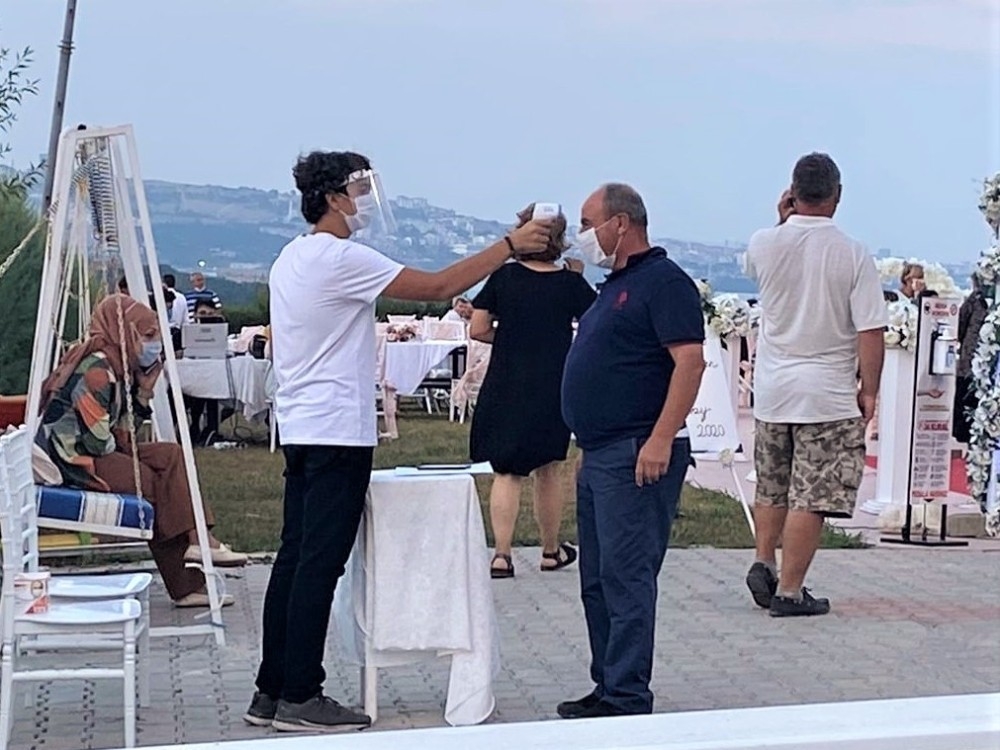 Düğün salonlarına korona denetimi