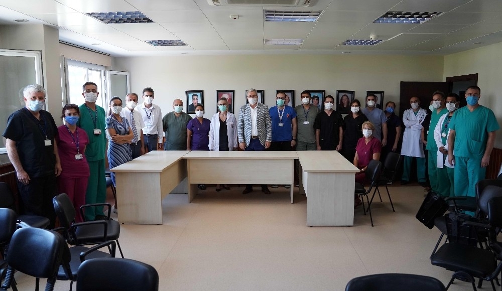 Ege Üniversitesi'nde 50 bin covid testi yapıldı
