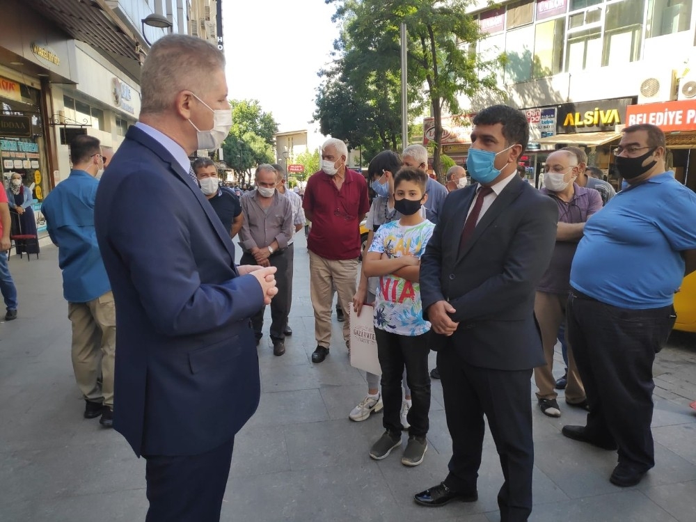 Gaziantep'te korona virüs denetimi
