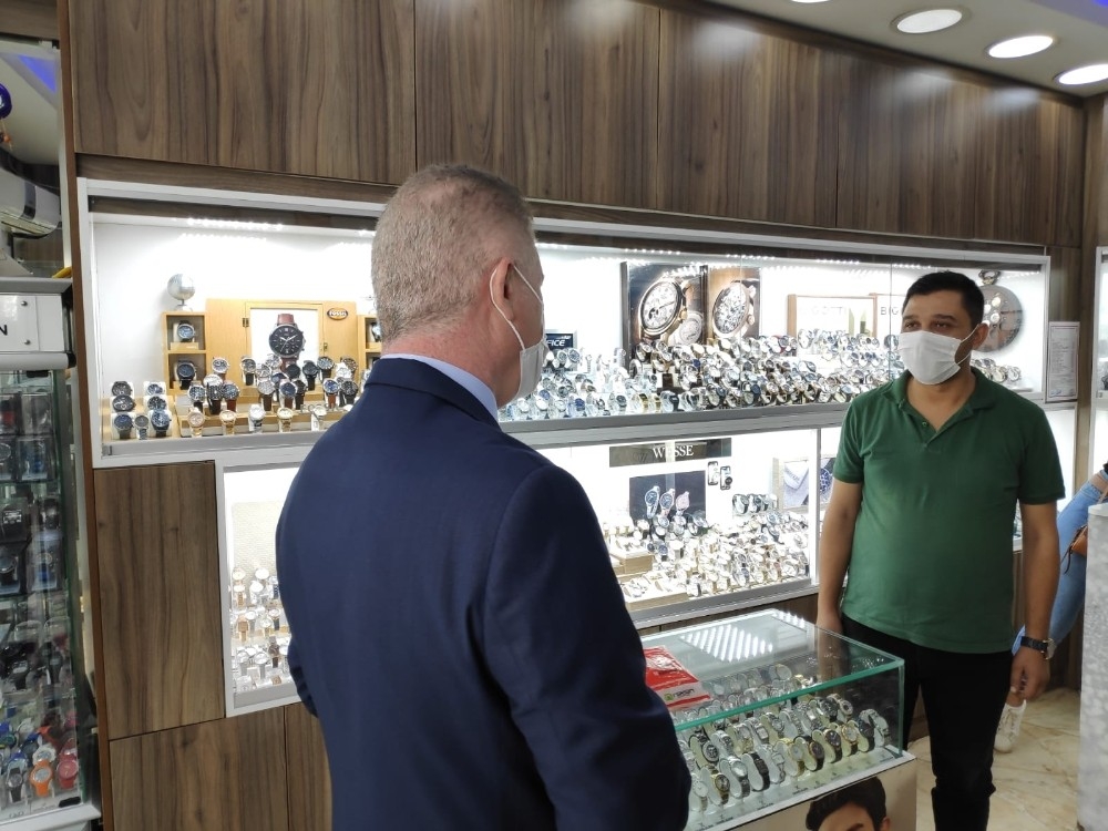 Gaziantep'te korona virüs denetimi