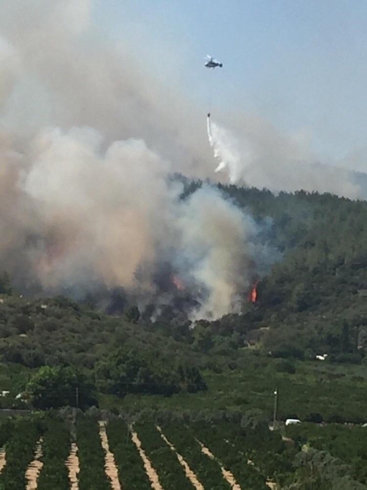 İzmir'in yangın 'Çile'si devam ediyor