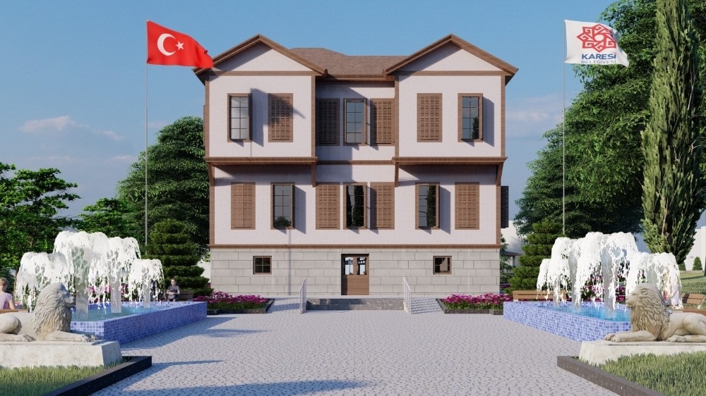 Karesi'de Atatürk Evi'nin temeli atıldı