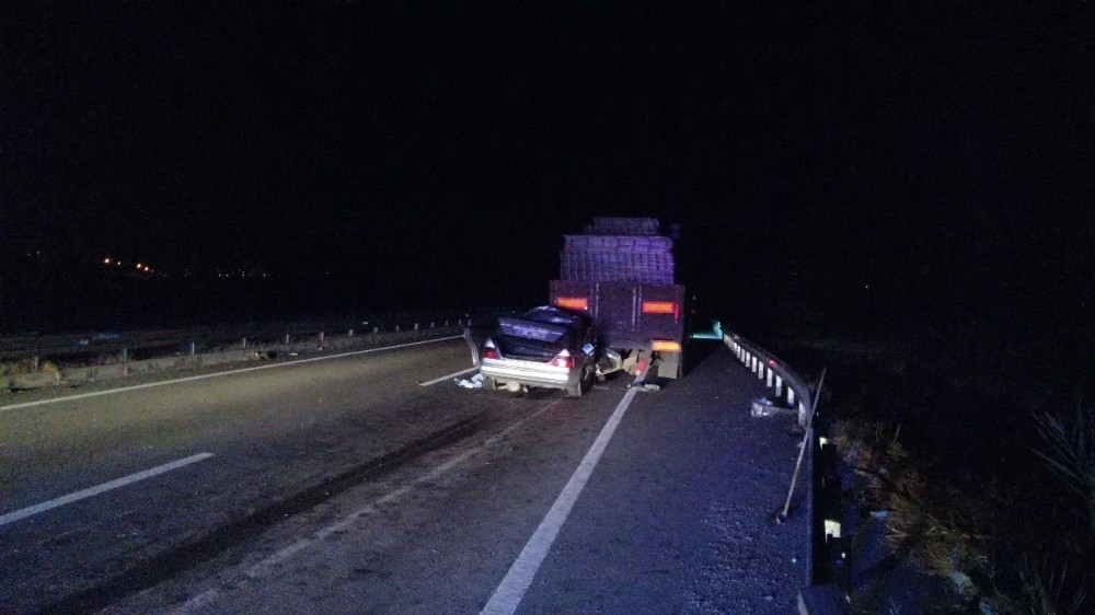Kayseri'de korkun kaza: 2 ölü, 1 yaralı