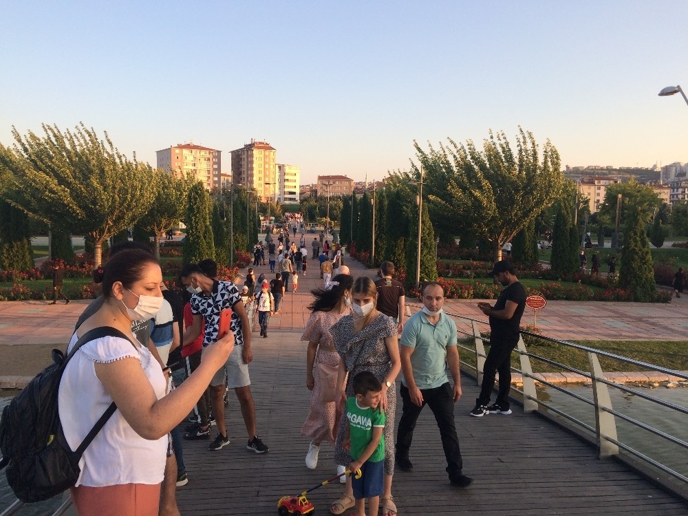 Kentpark'ta bayram yoğunluğu