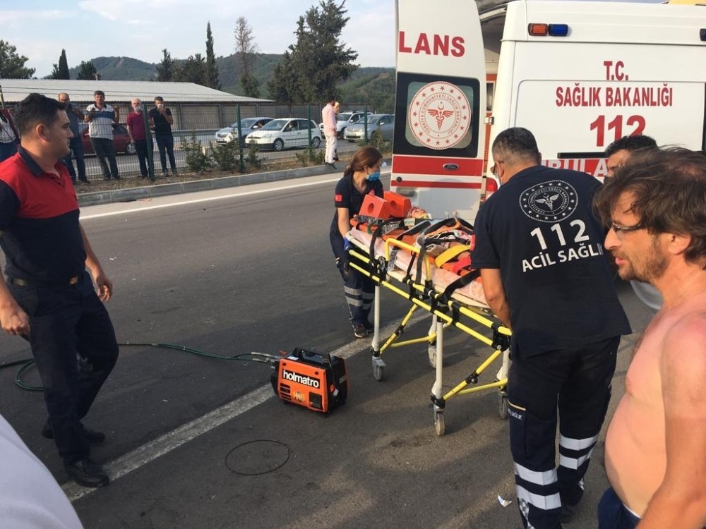 Muğla'da trafik kazası: 4 yaralı