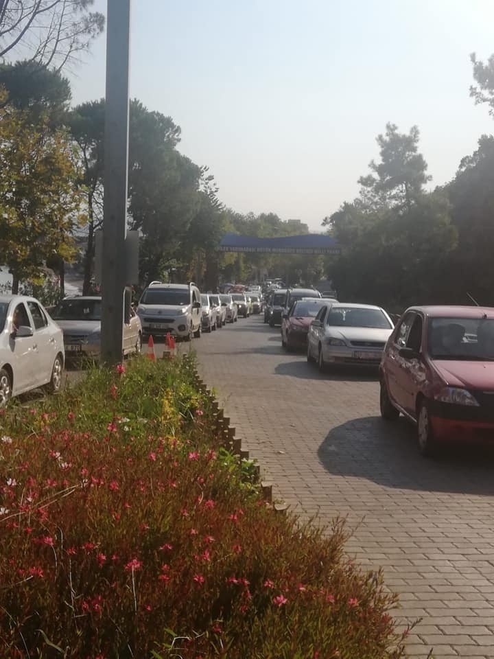 O milli parka bayramın son günü de akın var
