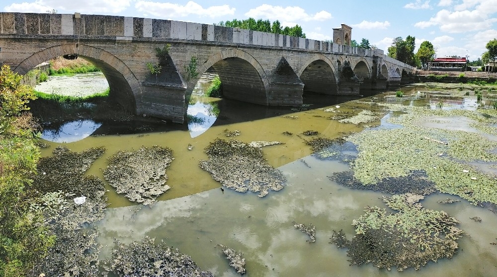Tunca Nehri'nde kuraklık alarmı