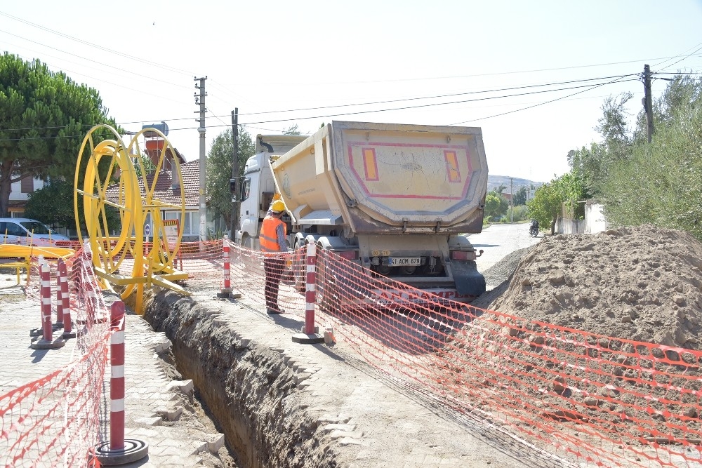 Yeni Şakran'da doğalgaz çalışmaları devam ediyor