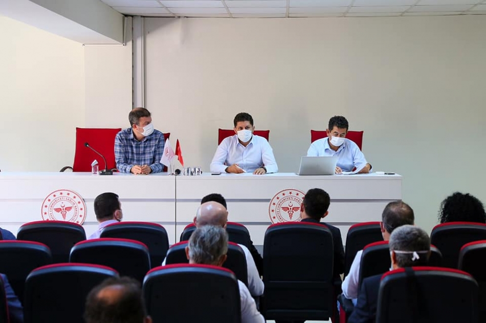 Sağlık Müdürü Öztop, başhekimlerle buluştu