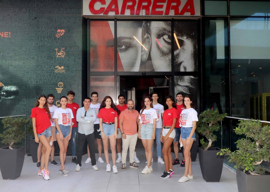 Modeller Mistral Carrera'da spor yaptı