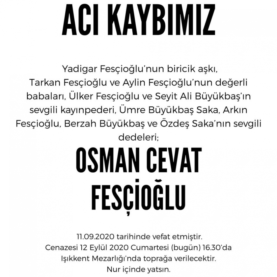 İzmirli ünlü işadamı yaşamını yitirdi
