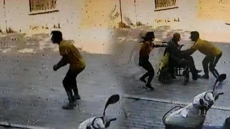 İşte böyle kurtardı!