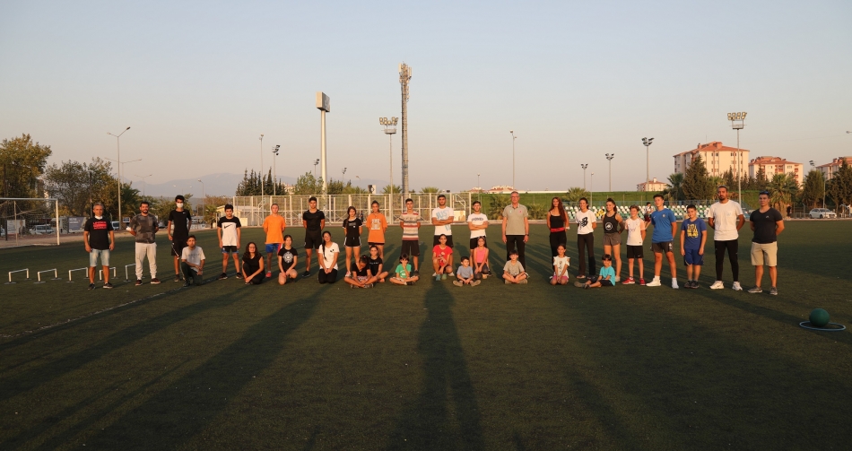 Başkan Arda atletizm pistinde