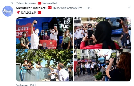 Yeni bir parti geliyor: 'İnce' paylaşımlar