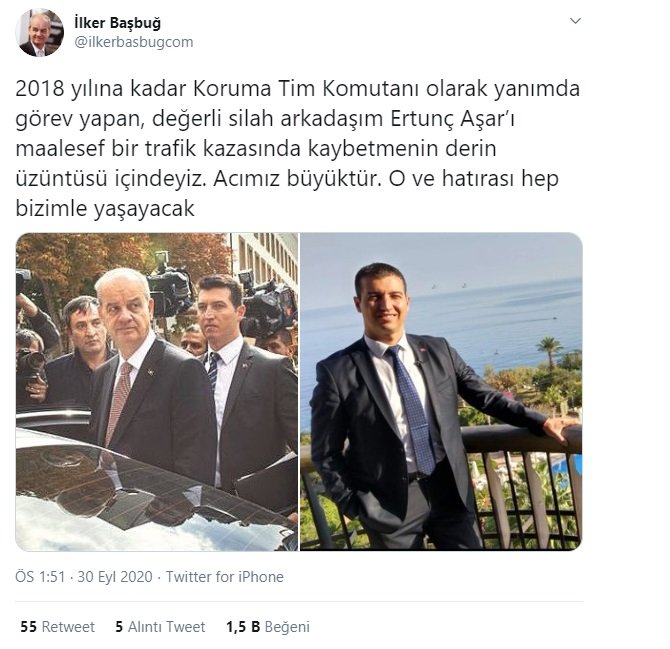İlker Başbuğ'un acı günü