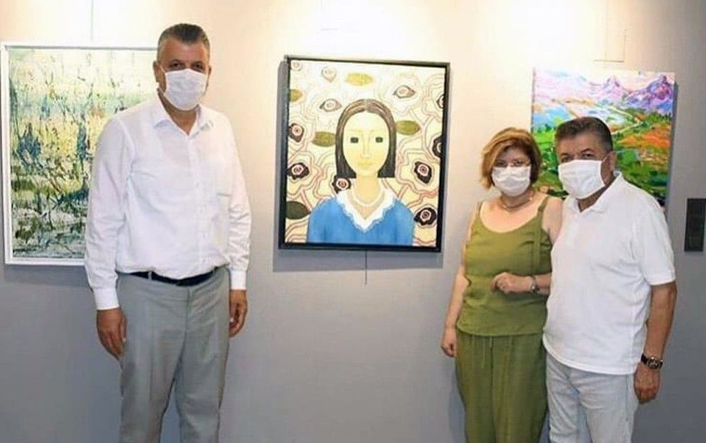 40 sanatçı karma sergide buluştu