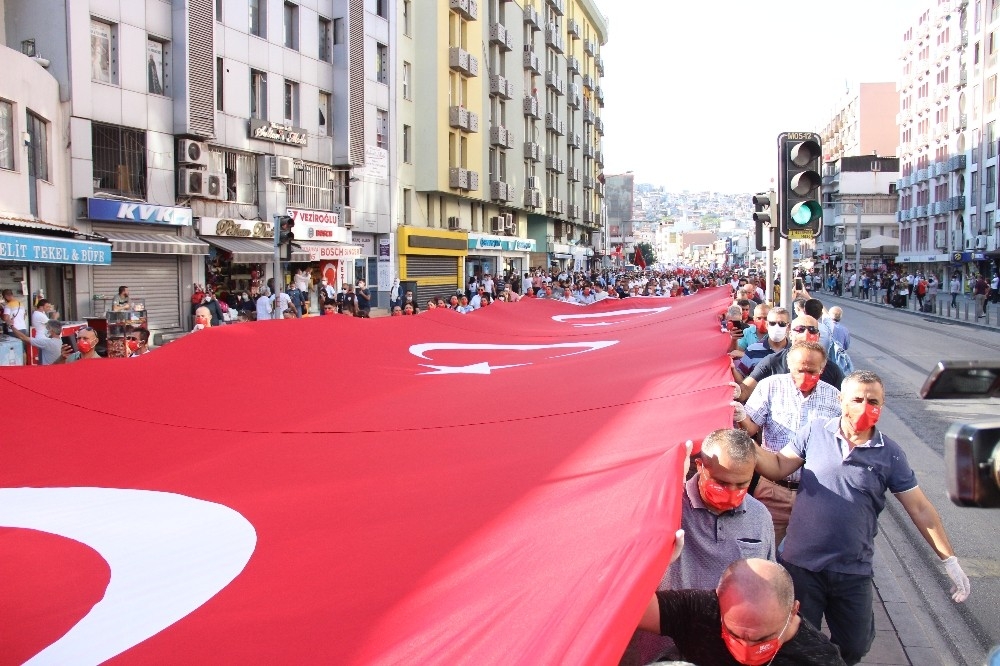 9 Eylül coşkusu "Zafer Yürüyüşü" ile başladı