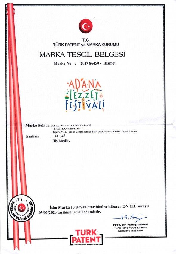 "Adana Lezzet Festivali" marka oldu