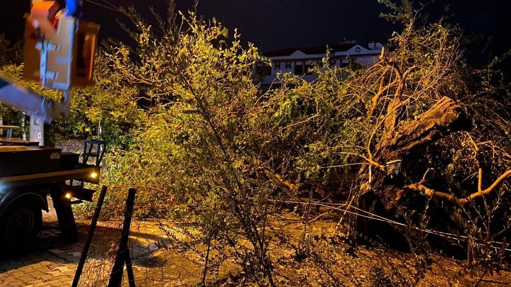 5 dakikada Ayvalık ne hale geldi