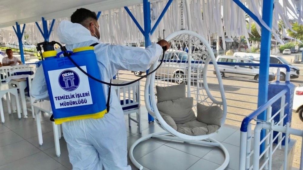 Başkan Atabay, Didim'de virüslere karşı savaş başlattı