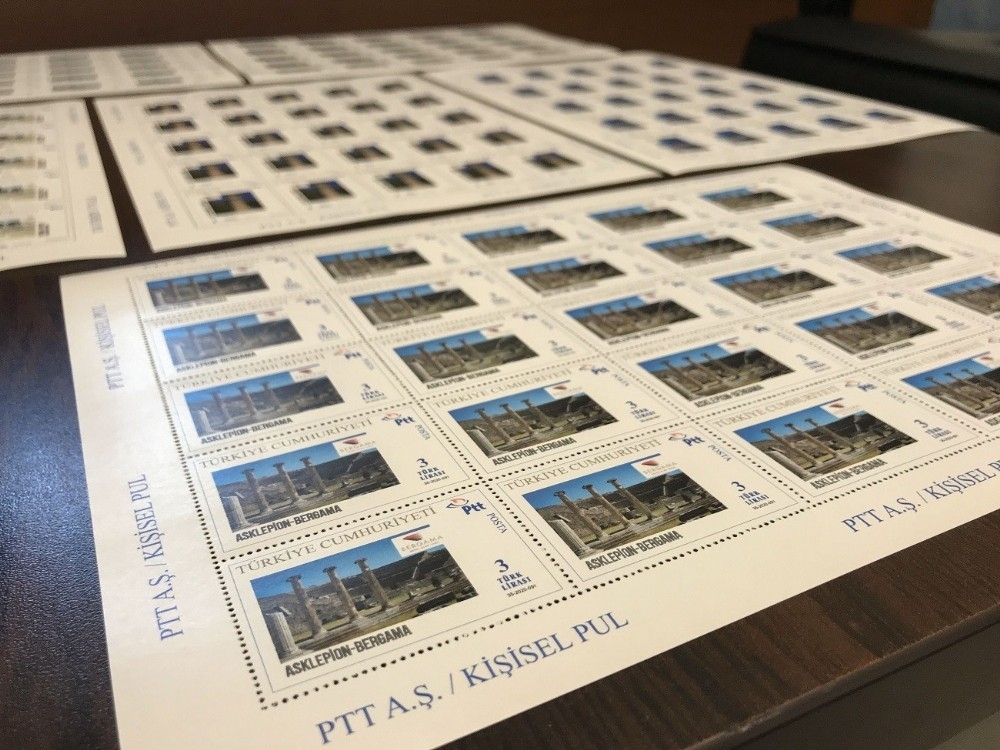 Bergama'nın tarihi PTT pulları ile tanıtılacak