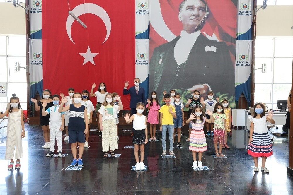 Çocukların hayal gücüyle "Büyük Zafer"