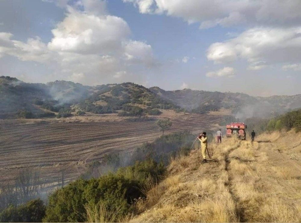 Denizli'deki orman yangını kontrol altına alındı