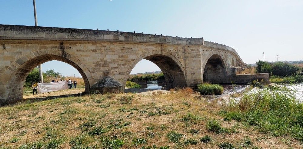 Dünyanın en uzun taş köprüsü tarihi 'Uzunköprü' ilgi bekliyor