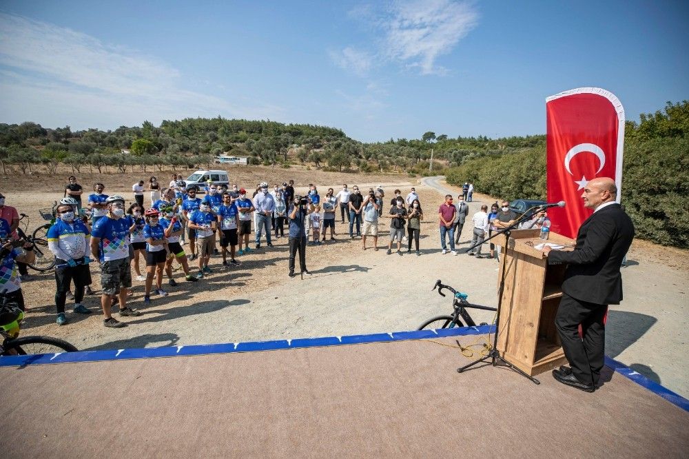 EuroVelo 8. Akdeniz Rotası İzmir Güzergahı açıldı